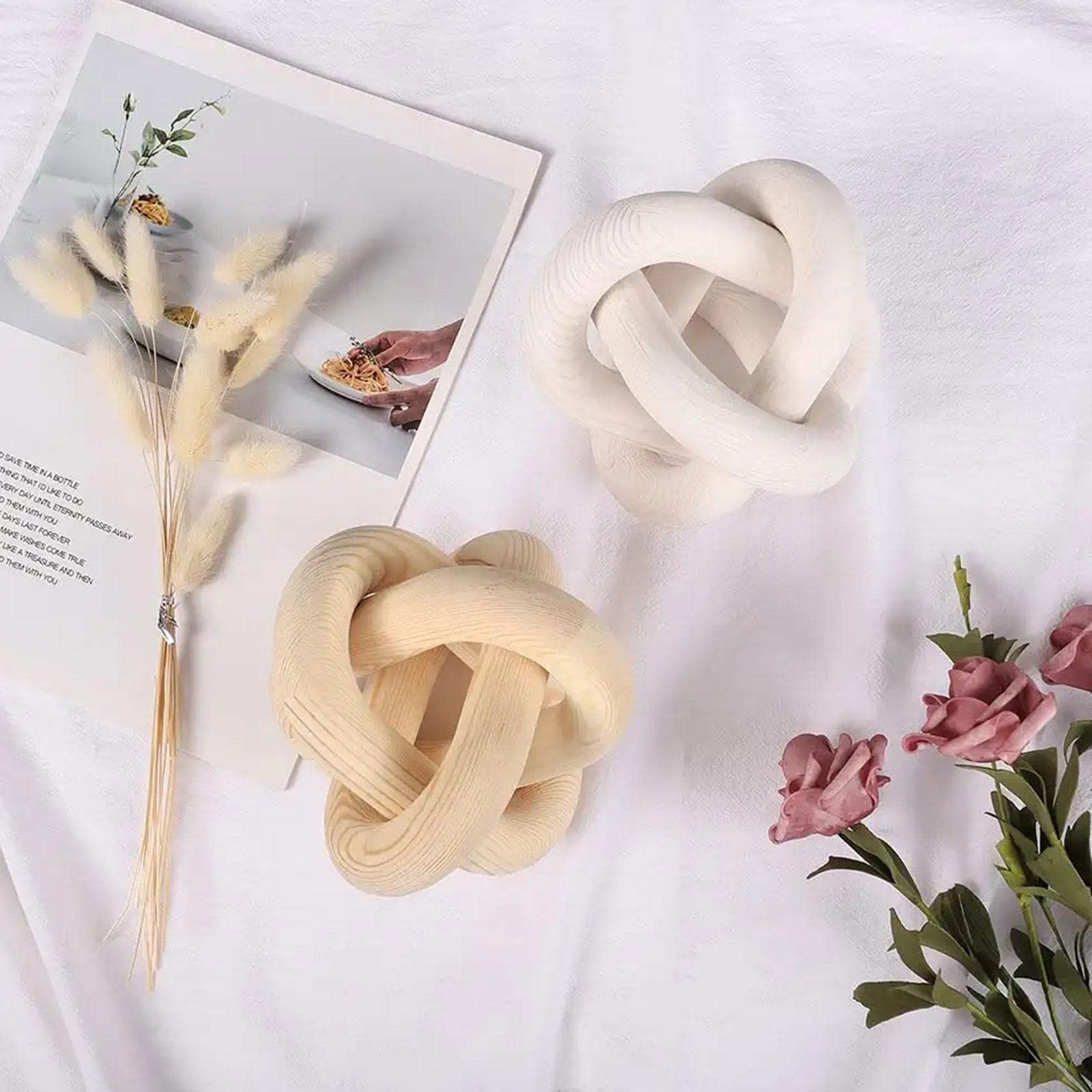 Holzknoten Dekoration 12,7cm - Rustikale Wohnaccessoires Für Landhaus Stil