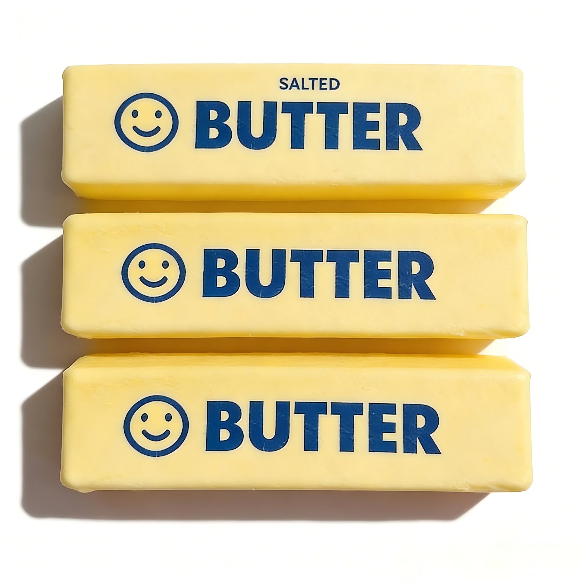 New Squeeze Ball Realistic Butter Stick Soft Squeeze Toys, Upgrade Stress Relief Fidget Toys Wet Slow Rebound Stress Relief Toy，Slow Rebound Cute Butter Squeeze Stress Balls (Beige) — view 9
