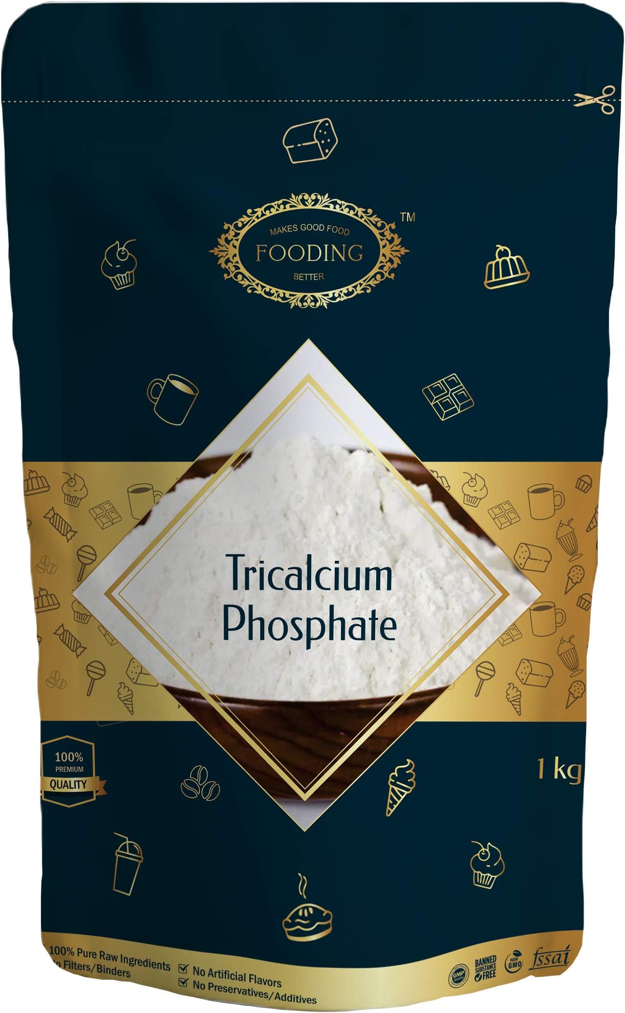 Tricalcium Phosphate Powder, 1kg