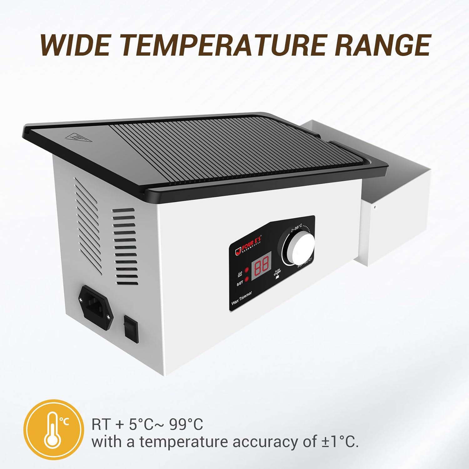 4E's USA Slide Storage Cabinet 6 Drawers Hold Up to 5,000 Slides with Paraffin Wax Trimmer