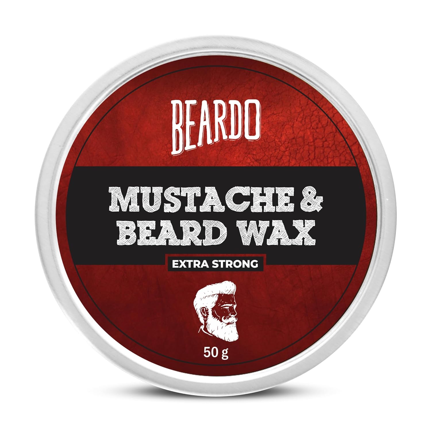 Beardo Beard and Mustache Wax, 50 gm Beard Wax for Beard & Mustache