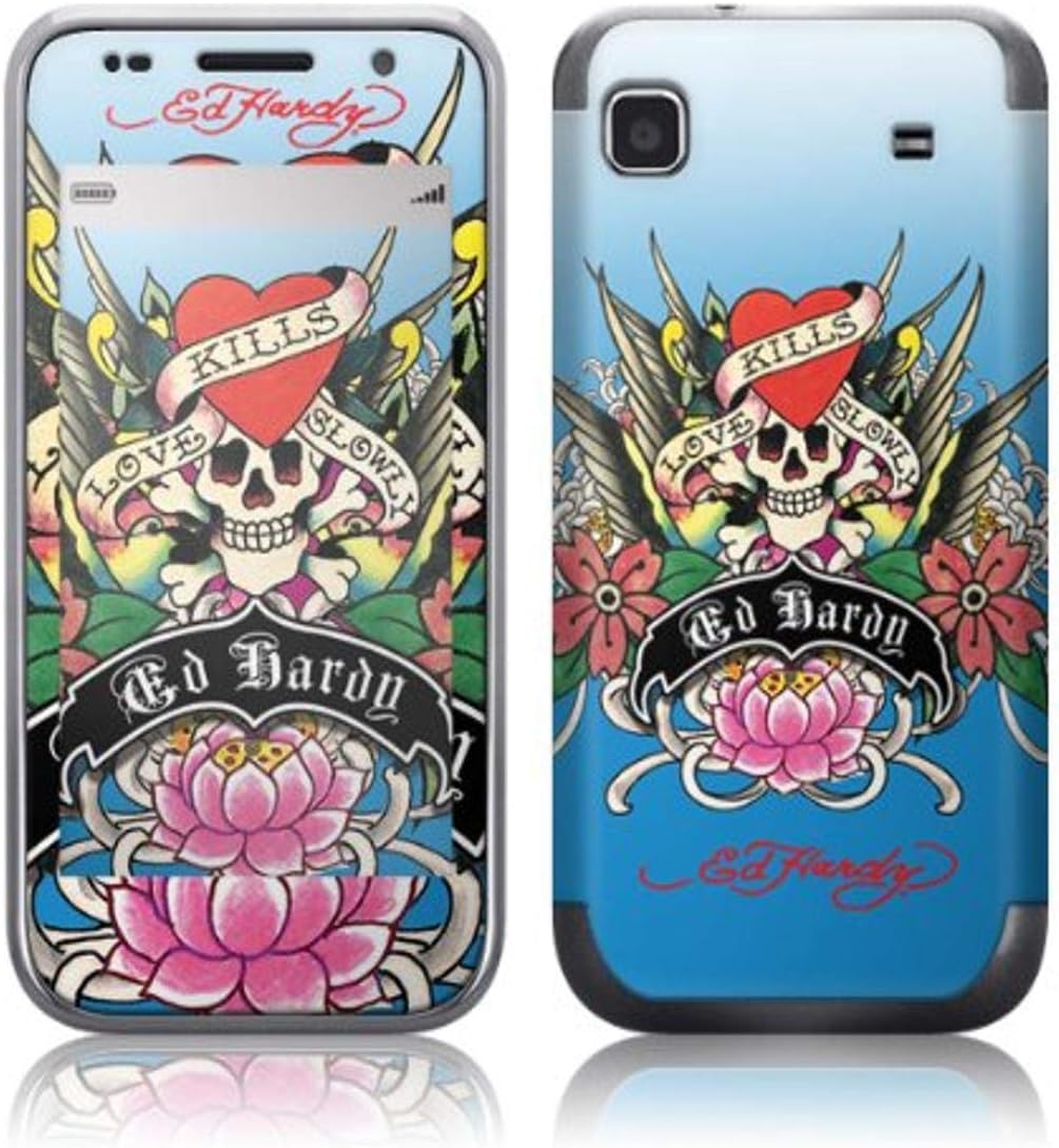 Zing Revolution MS-EDHY90275 Ed Hardy - Love Kills Blue Cell Phone Cover Skin for Samsung Galaxy S 4G (SGH-T959V)
