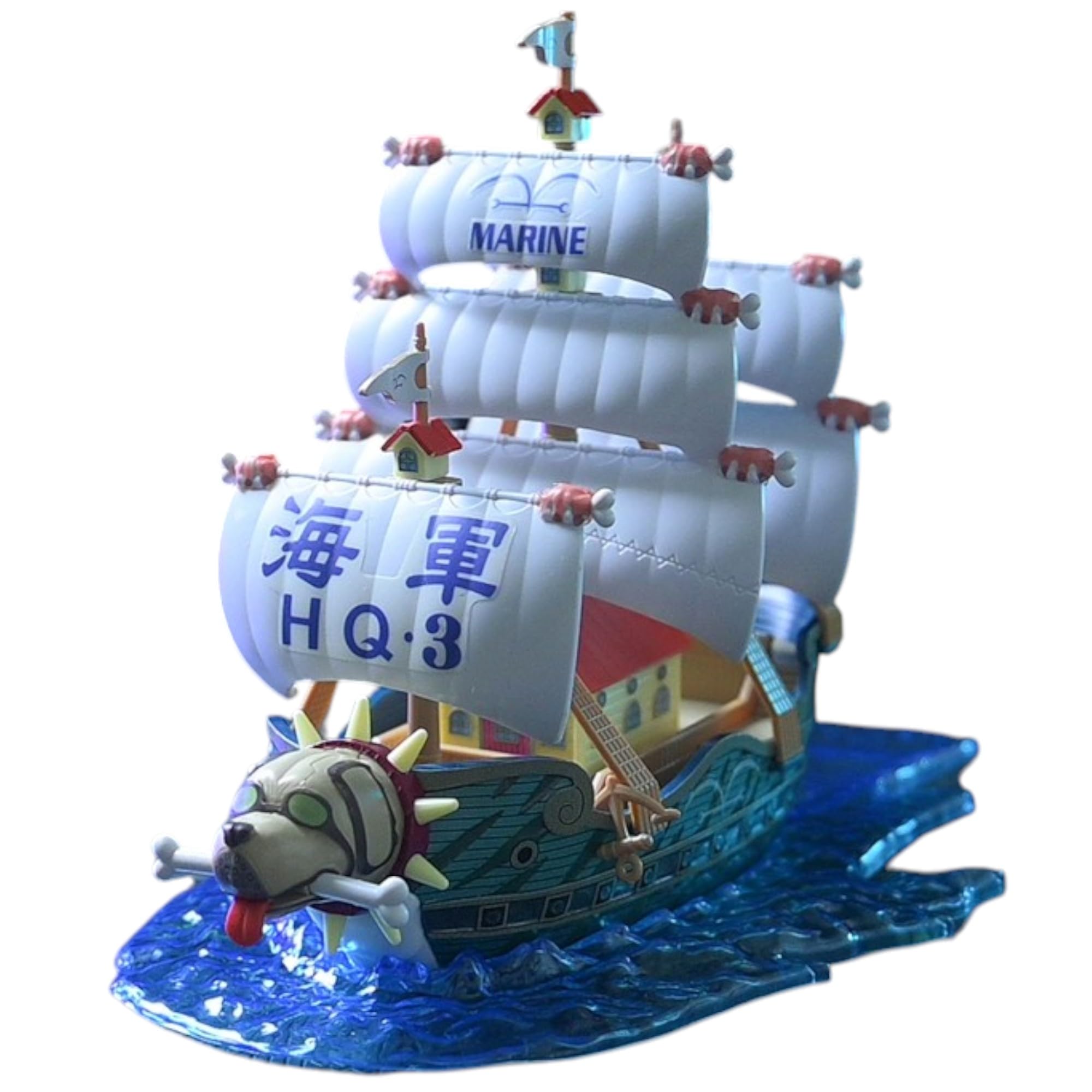 BANDAI SPIRITS Bandai Hobby | Grand Ship Collection One Piece GARP’s Ship Model Kit | Easy Snap‑Fit Assembly, No Glue or Paint Required | Official