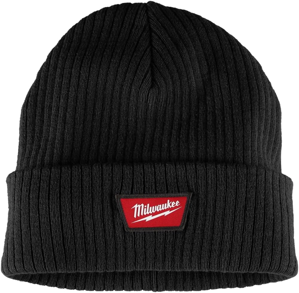 Milwaukee Electric - リブニット折り返しビーニー - ブラック