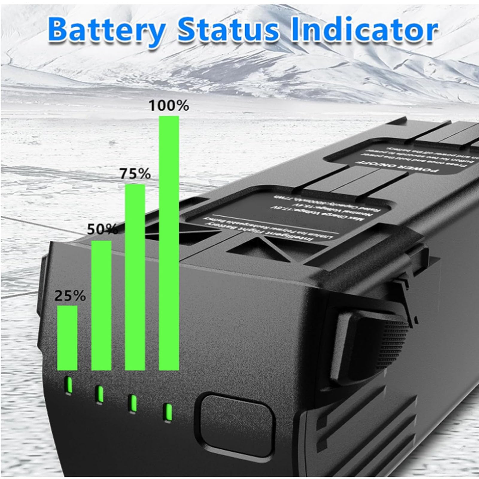 Inteligentny Akumulator do 3 Pro, Zapasowy Akumulator, 5000 MAh, 46-minutowy Czas Lotu, 5000 MAh 15,4 V, 77 Wh, Wymienny Inteligentny Akumulator do Drona