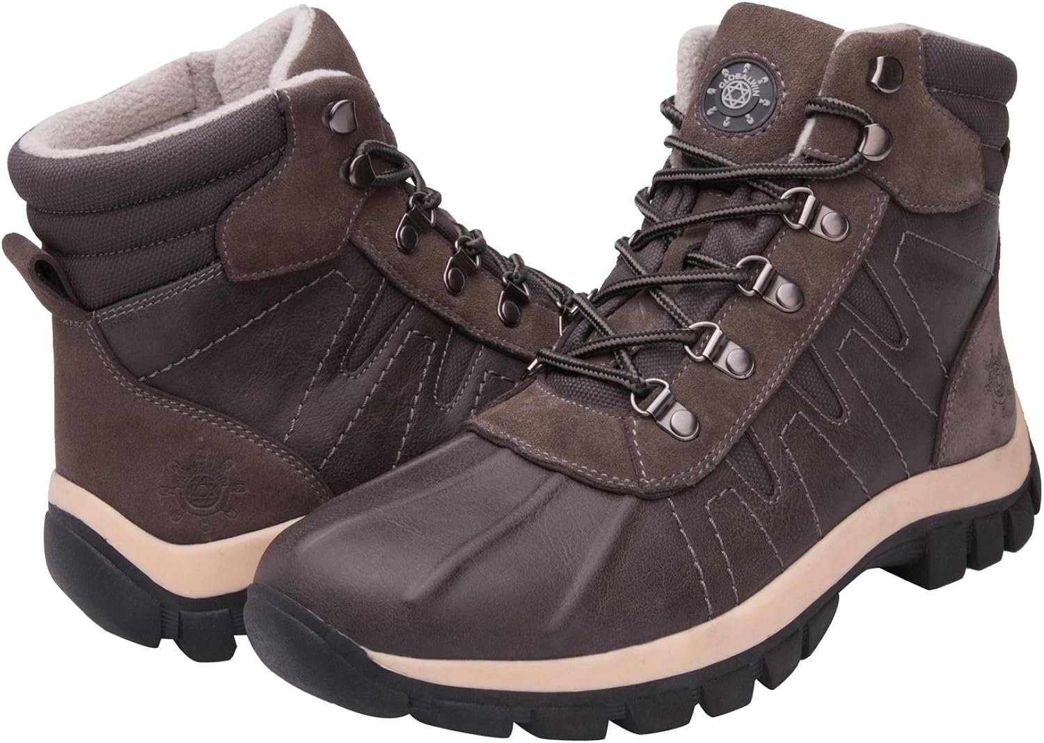 kingshow Men's 1586 Waterproof Cold Weather Boot
