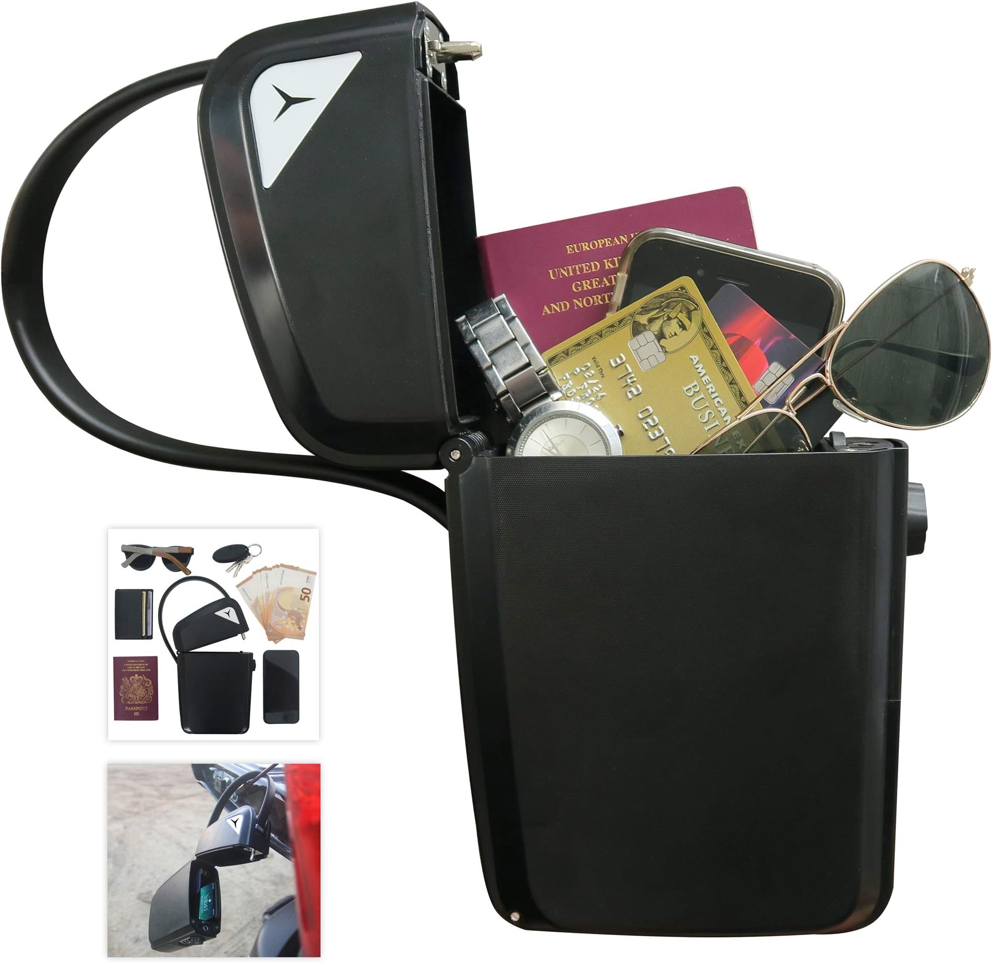 Frostfire Moonsafe - Portable and travel safe with combination and key access