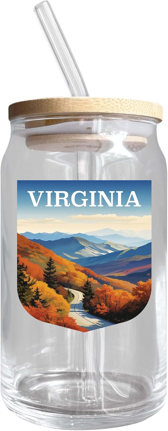 Vaso de Vidrio con Forma de Lata 12 oz Recuerdo