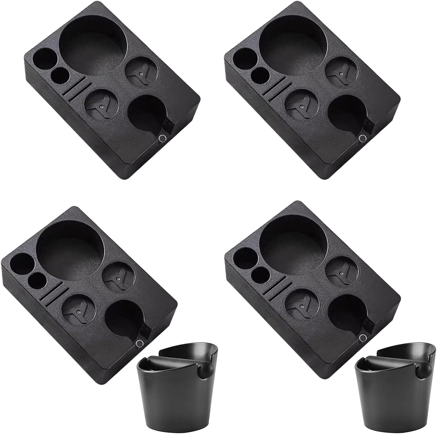 Multifuntional Tamper Station Practical Tamping Station Tamper Station Coffee Tool Suitable for Various Settings