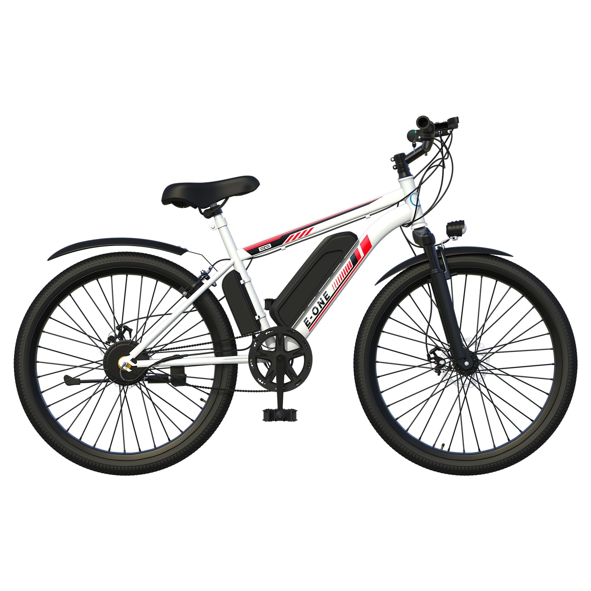 FORST E-ONE Electric Cycle for Men & Women with Dual Disc Brakes, 250w BLDC Motor, 85% Pre-Assembled, Throttle with Battery Indicator - Ideal for 12+ Years, 6 Ah Li-Ion Rechargeable Battery(White) (B0D9KQN28P) Amazon Price History, Amazon Price Tracker