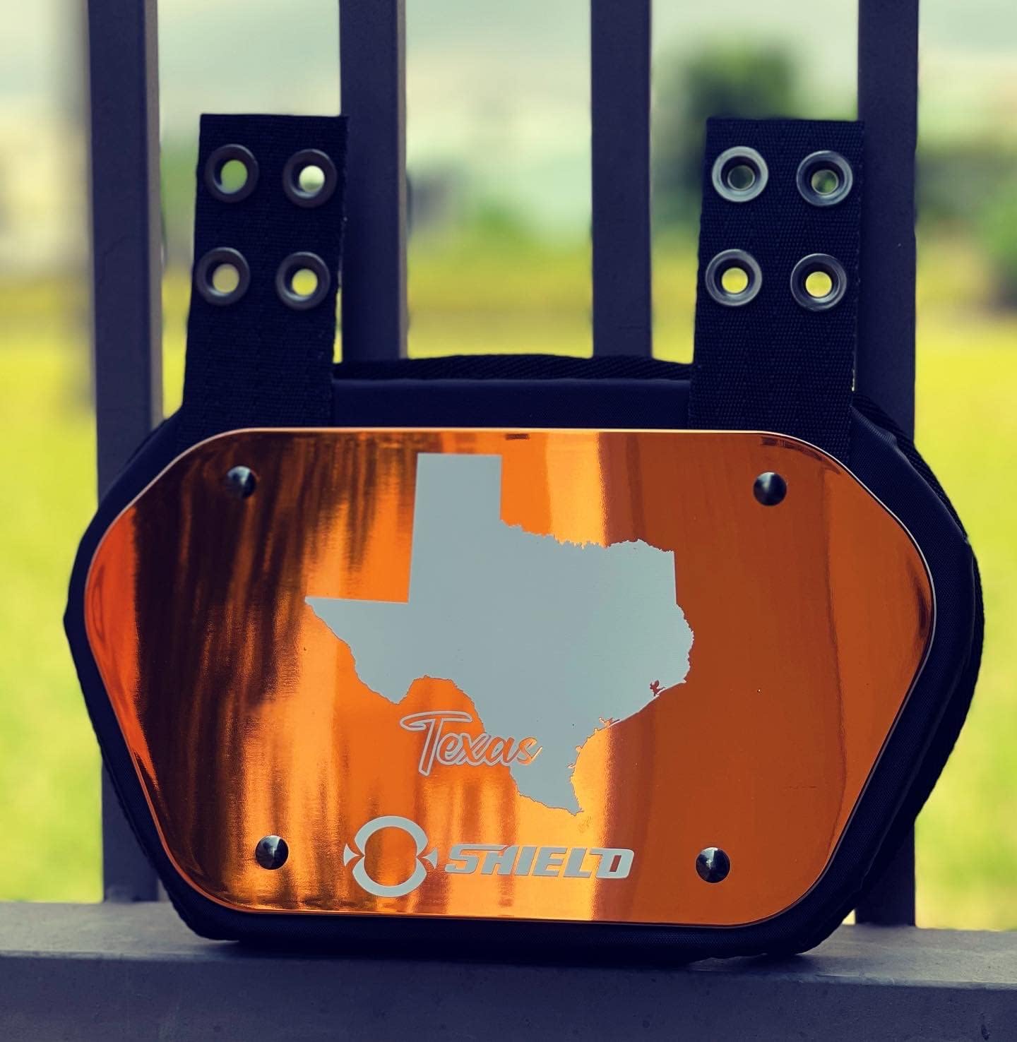 O Shield State Football Back Plate, Lower Back Pads for Football Players, Rear Protector, Universal Fit : Sports & Outdoors