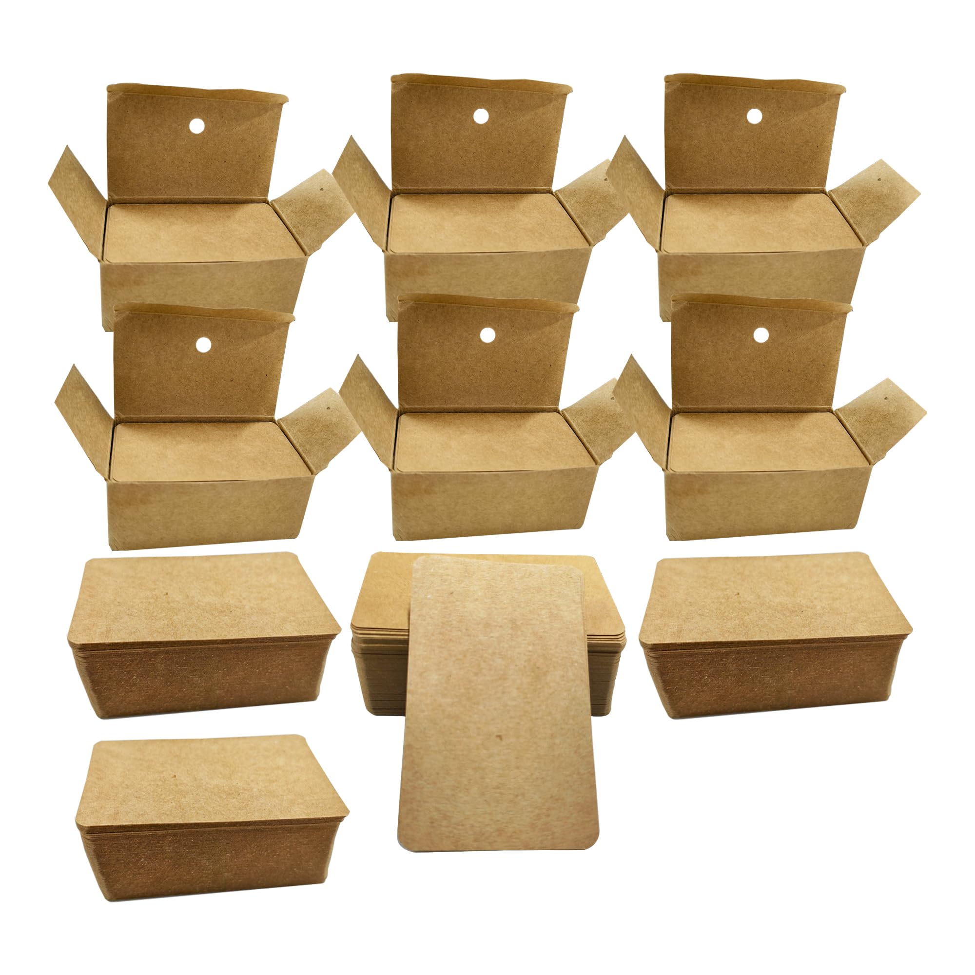 YKUKIZEE 1000 PCS Kraft Blank Business Cards, 8.9 x 5.2 cm Blank Kraft Paper Cards, Brown Blank Business Cards for DIY School Home Activity Shorthand Study Flash Memory