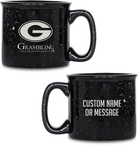 Miniatura 205 de Rico Industries NCAA Utah Utes - Taza de café personalizada de 12 onzas con logotipo grabado con láser profundo, taza de cerámica para acampar con