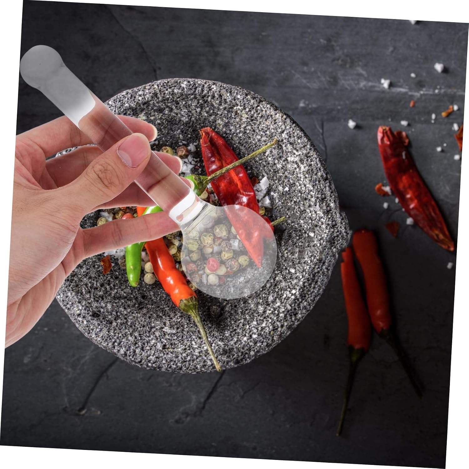 Crystal Grinding Pestle Muller Hand Tool for Pigments and Minerals
