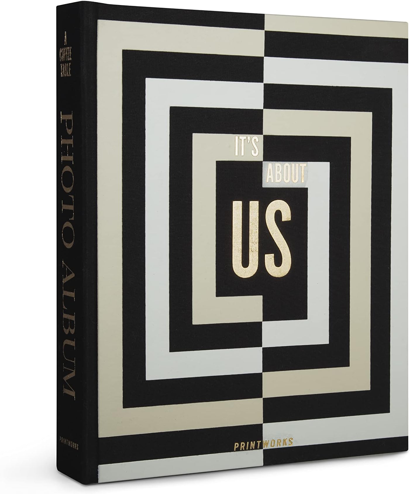 Photo Album Life In Pictures Orange A coffee table photo album