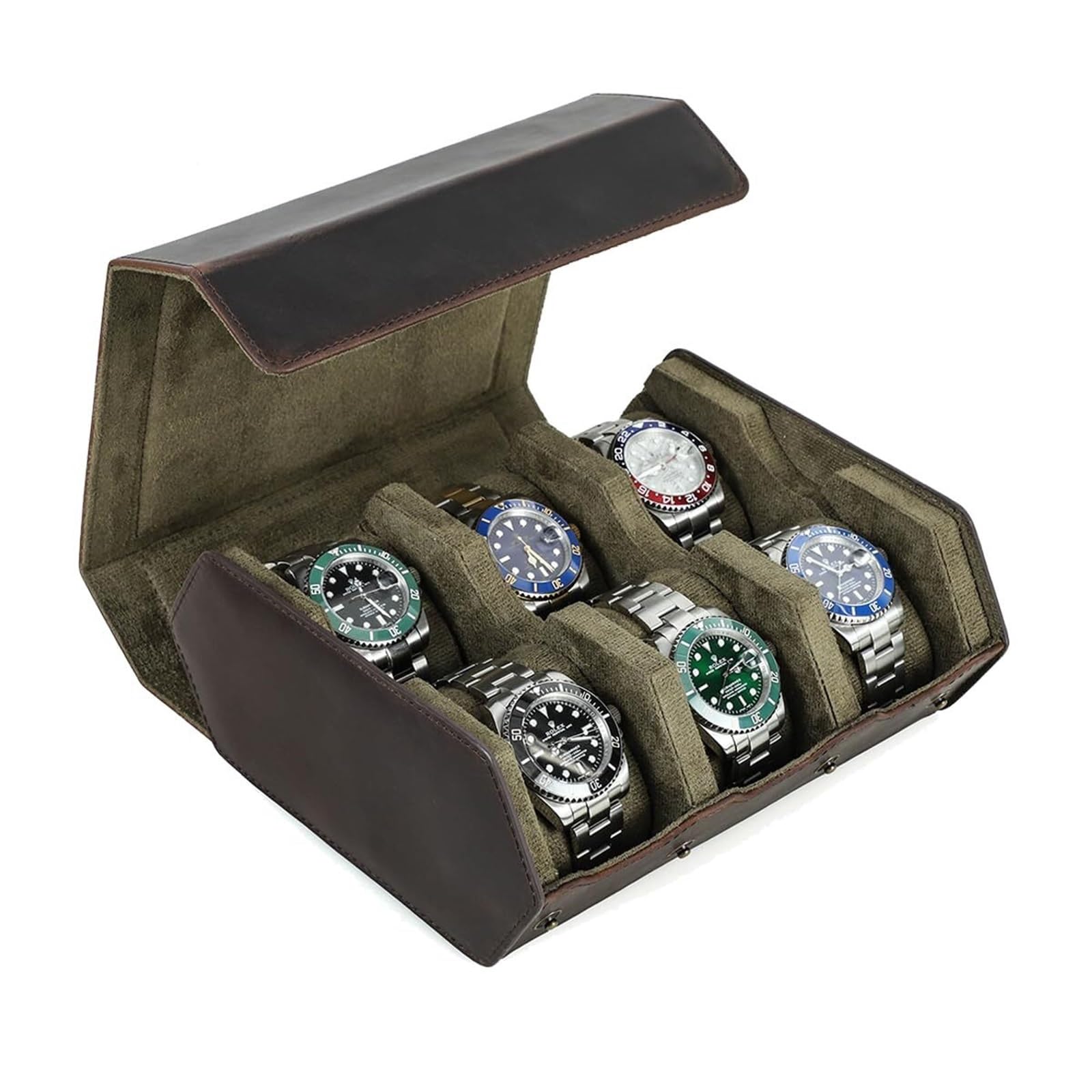 Organiseur de montres de voyage en cuir : le cadeau idéal pour homme passionné d'horlogerie