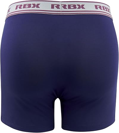 RBX Active Men's Athletic Performance Quick Dry Multi-Pack Boxer Brief Set