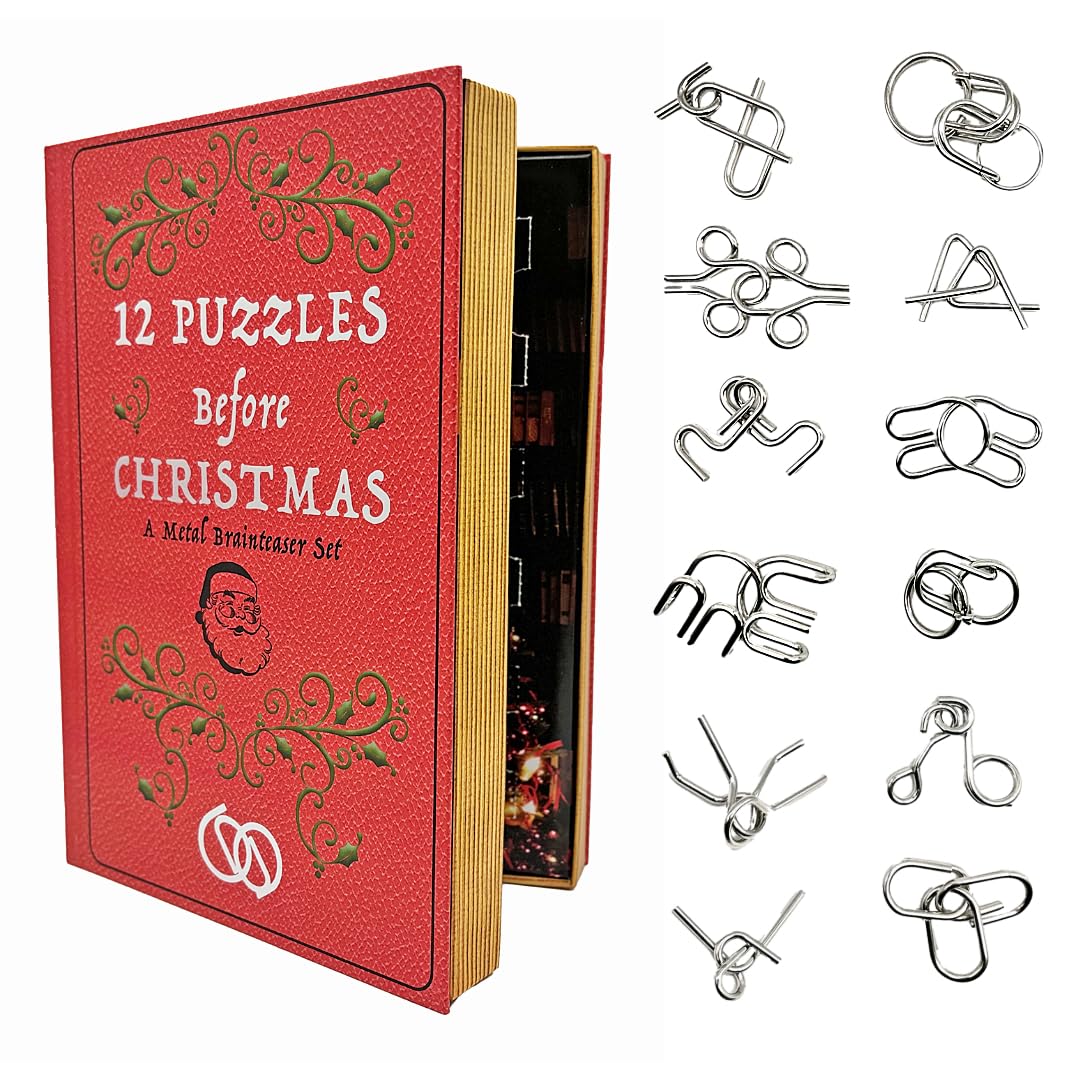 Amazon.com: 12 Puzzles Before Christmas Advent Calendar Book