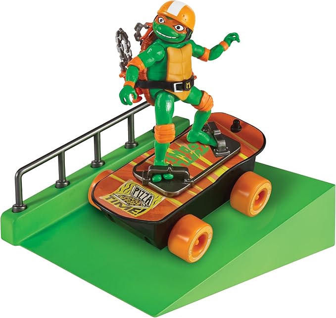 Teenage Mutant Ninja Turtles Movie Canceled 9 71QaVQpOvQL. AC SX679 Teenage Mutant Ninja Turtles: Mutant Mayhem Michelangelo on a Skateboard with Accessories by Playmates Toys - Amazon Exclusive