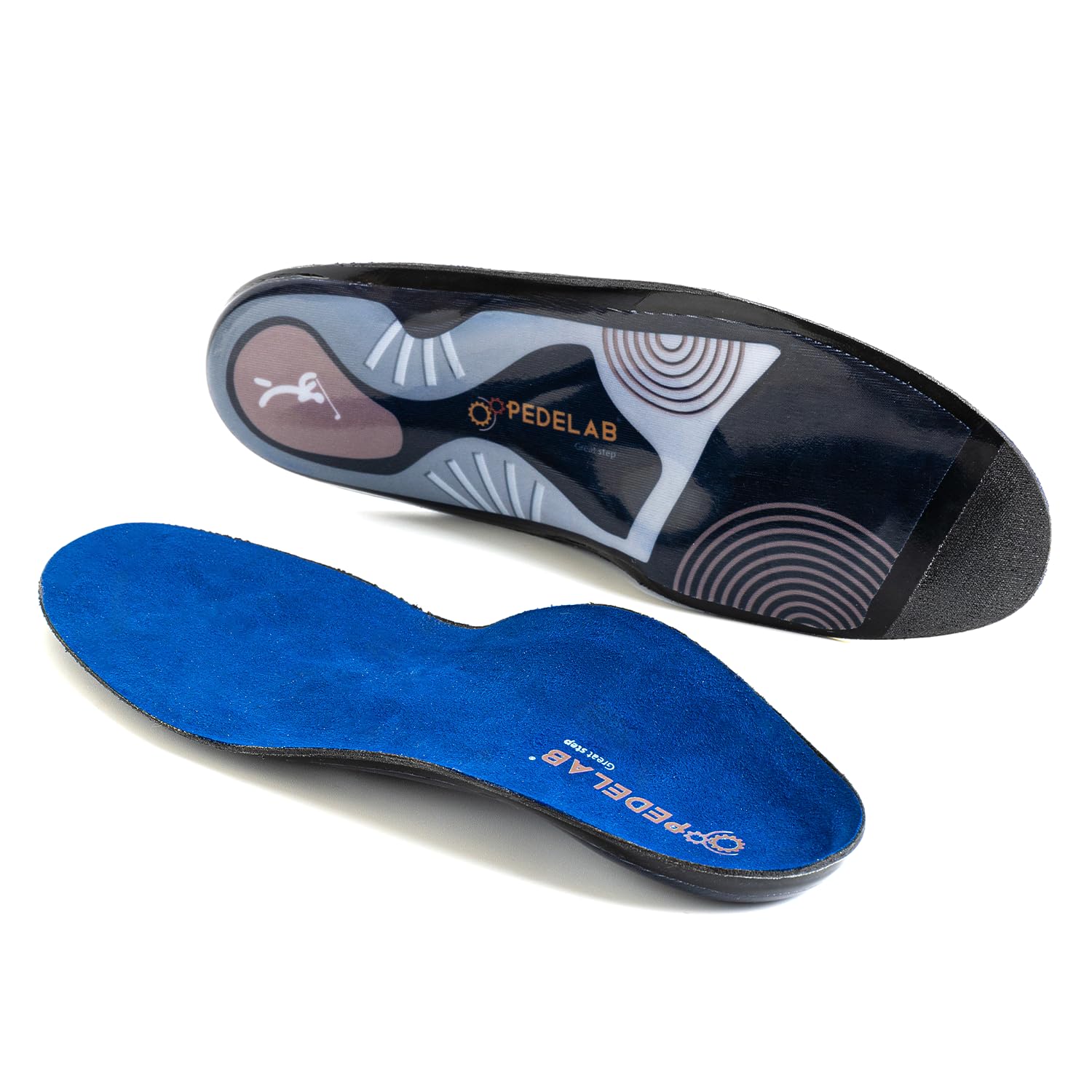 Pedelab Sport Golf | Plantari Ortopedici Sportivi per Golfisti, Misure XXL 45-46 | Supporto Arco Plantare, Comfort e Stabilità | Solette Scarpe per Piede Valgo e Trasverso, Lunghe Camminate sul Campo