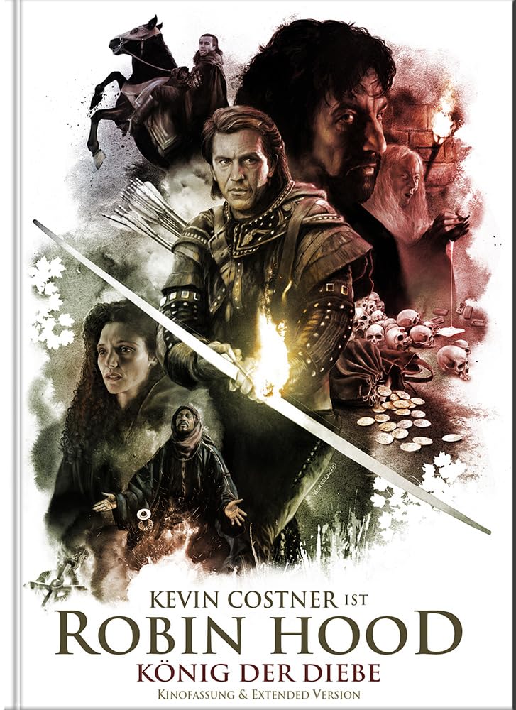 Robin Hood   König der Diebe   (Mediabook Cover C) (4K Ultra HD | Blu-ray)