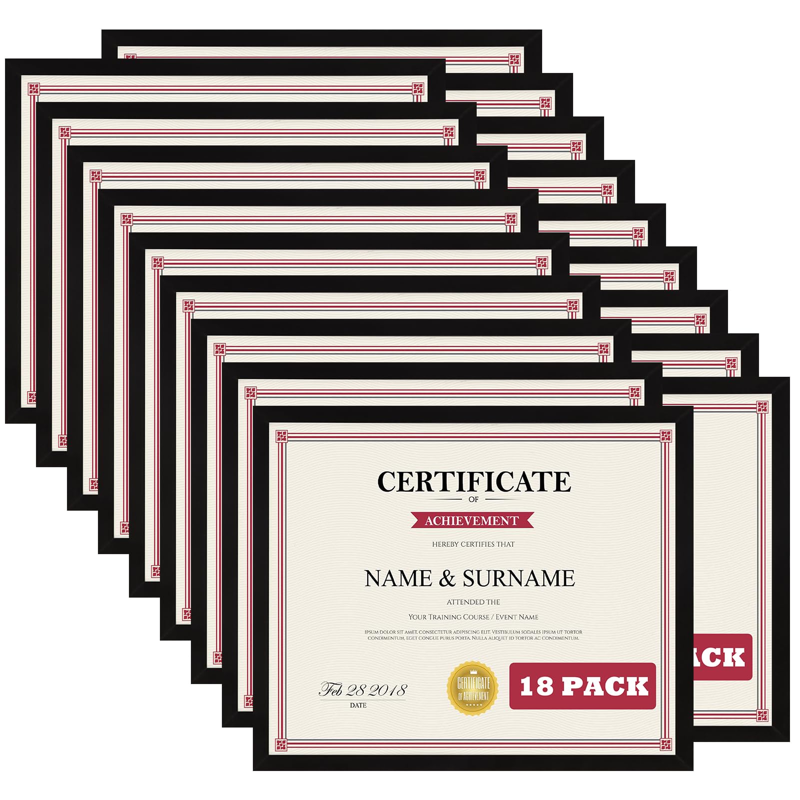 Giftgarden 8.5x11 Frame Set of 18