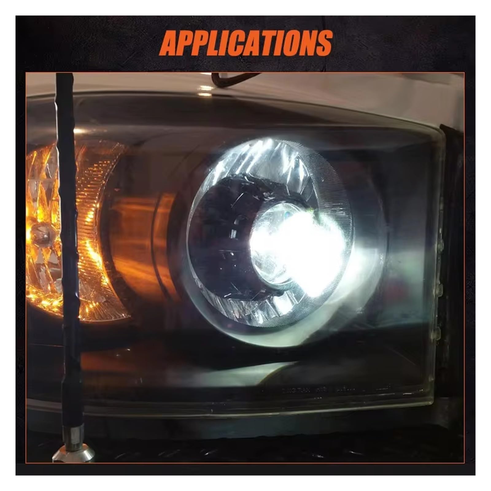 Fanali Luci Per Auto Moto Retrofit 100W 2.5 Pollici Bi-led Lente 20000LM LED Proiettore Lenes Per Faro H4 H7 9005 9006 Luci Alte E Basse