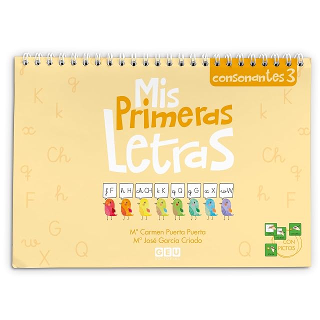 Portada de Mis Primeras Letras Consonantes 03