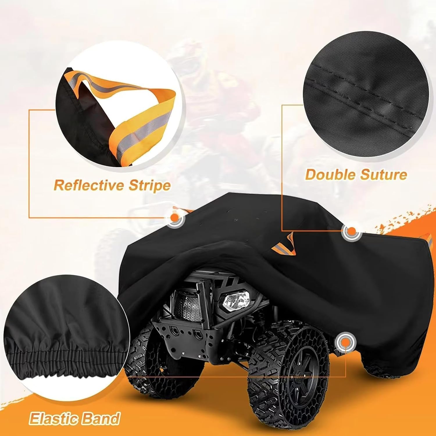 ATV Abdeckung für Honda Rancher 420 FM 2007-2026+