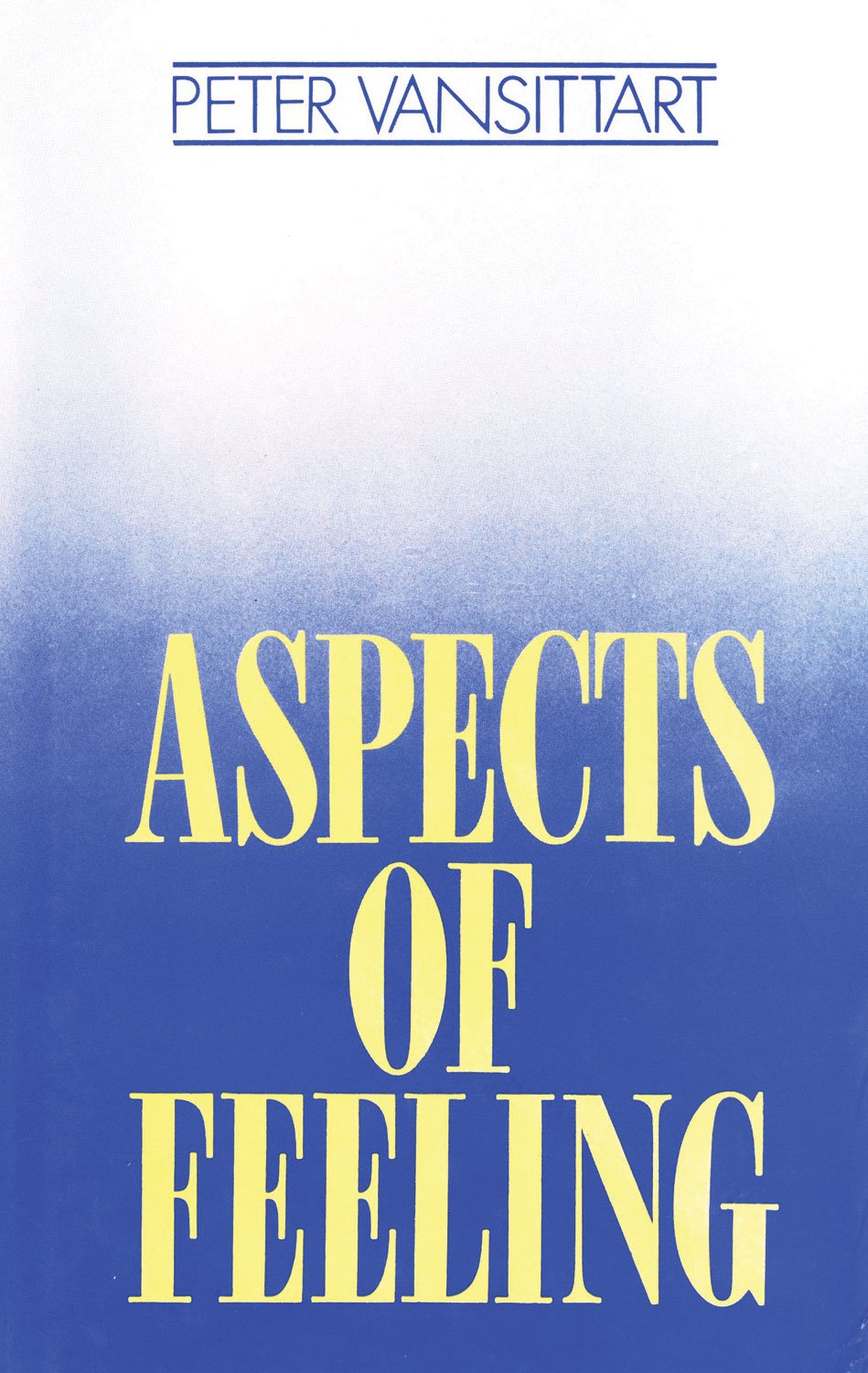 Buy Aspects of Feeling — BookShops.in