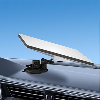 Starlink Mini Car Mount for Dashboard, Sticky Suction Base, 90&deg; Angle-Adjustable, Starlink Mini Mounting Kit, Car Suction Cup Mount Ensures Stable Setup While Driving