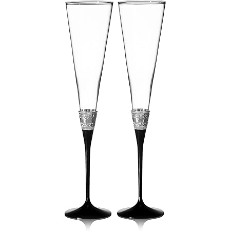 Vera wang wedding champagne glasses Clearance