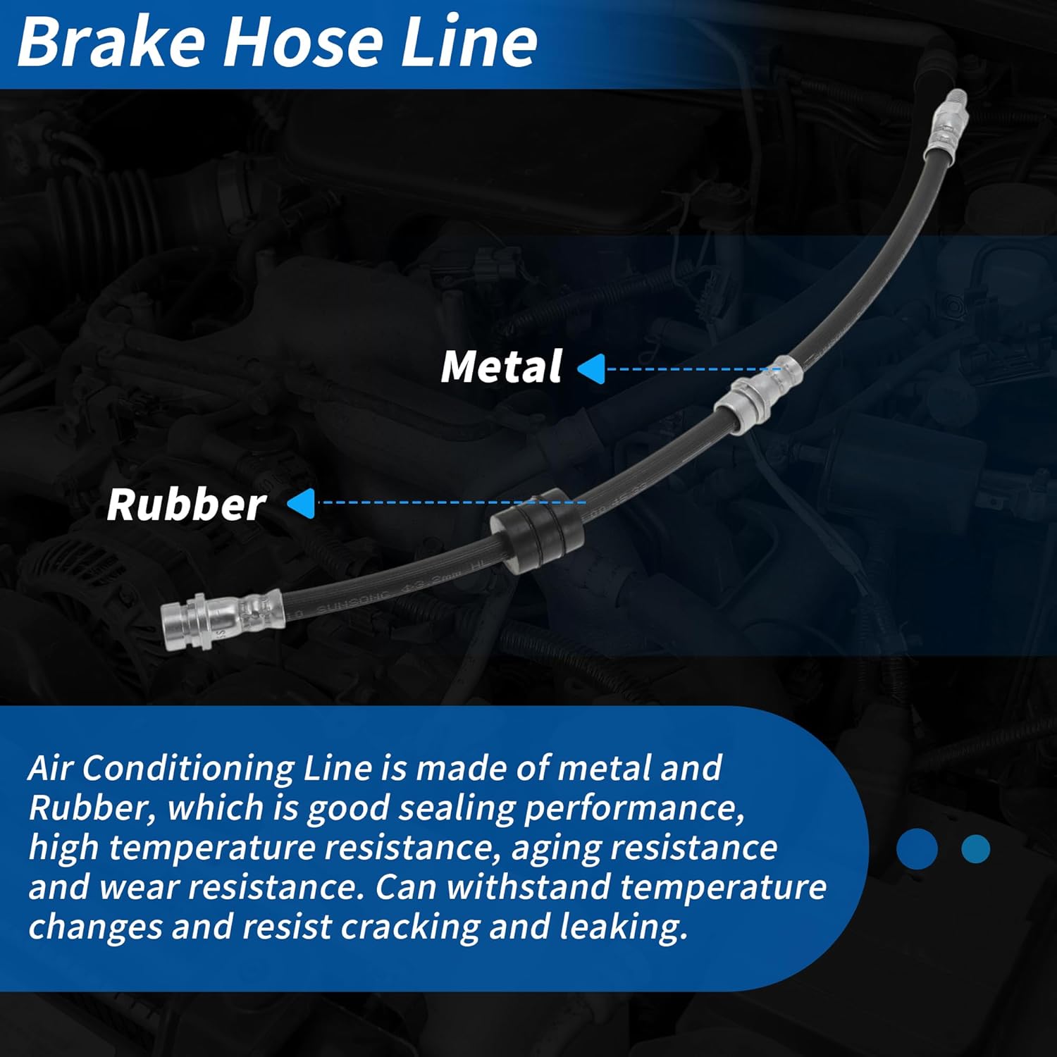 A/C Discharge Line Hose for Ford Escape 2008-2012 for Mazda Tribute for Mercury Mariner 2008-2011 No.BL8Z2078A/ZZCB43980/ZZCB43980A Car Manifold Hose