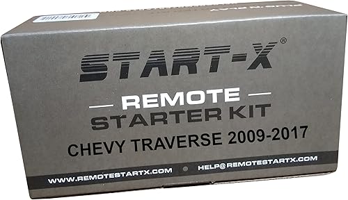 Start-X Arranque remoto para Chevrolet Traverse 2009-2017 Plug n Play 3 X bloqueo para arranque remoto 2009 2010 2011 2012 2013 2014 2015 2016
