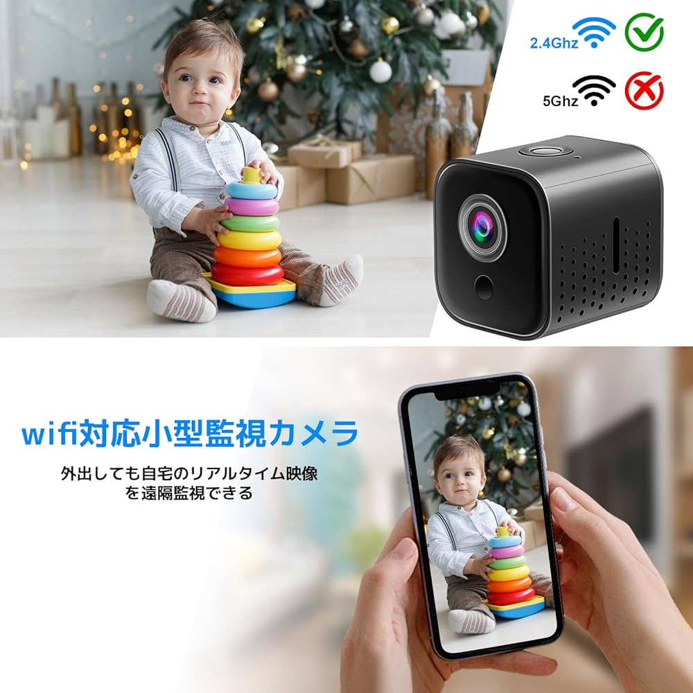 超小型カメラ 4Kカメラ Wifiは動き検出 スマートフォン連動 ナイト 楽天市場】Smhores WIFI超小型カメラ/玄関カメラ、4K カメラは