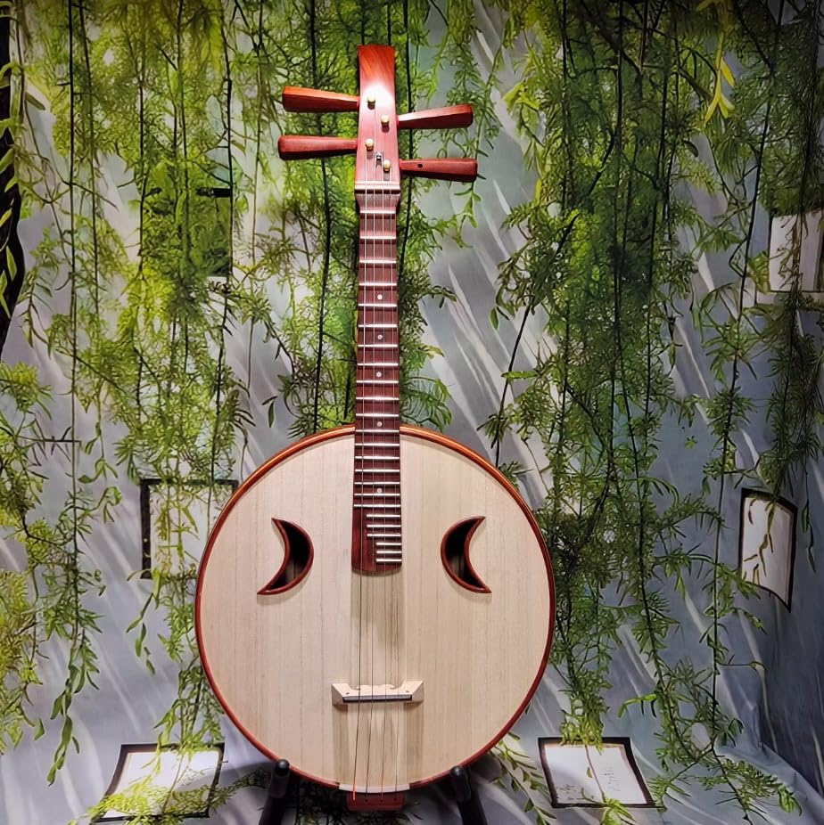 Zhongruan en bois de rose luth chinois traditionnel de haute manufacture