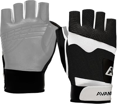 Avantic Pickleball Gloves for Men & Women, Fingerless Glove Right or Left Hand Padel Tennis & Pickleball Gear + Accessories