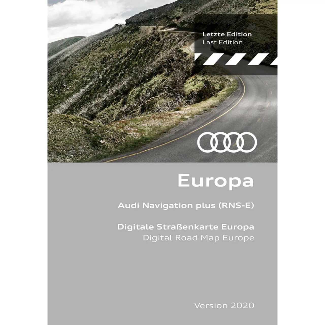Audi Navi DVD Europa Version 2020 RNS E T1000 27627 8P0060884DJ