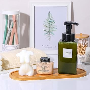 Bambu Oval Sunum ve Servis Tepsisi Yağdanlık Altlığı Mutfak ve Banyo Organizer Sunumluk Kahvaltı Tabağı Çerezlik Kahvelik Çok Amaçlı Sunumluk
