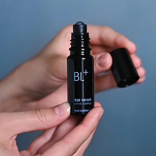 Miniatura 9 de Blue Lagoon - BL+The Eye Serum para ojeras, hinchazón, hidratación, aplicador de bola de rodillo refrescante tratamiento reafirmante de arrugas,