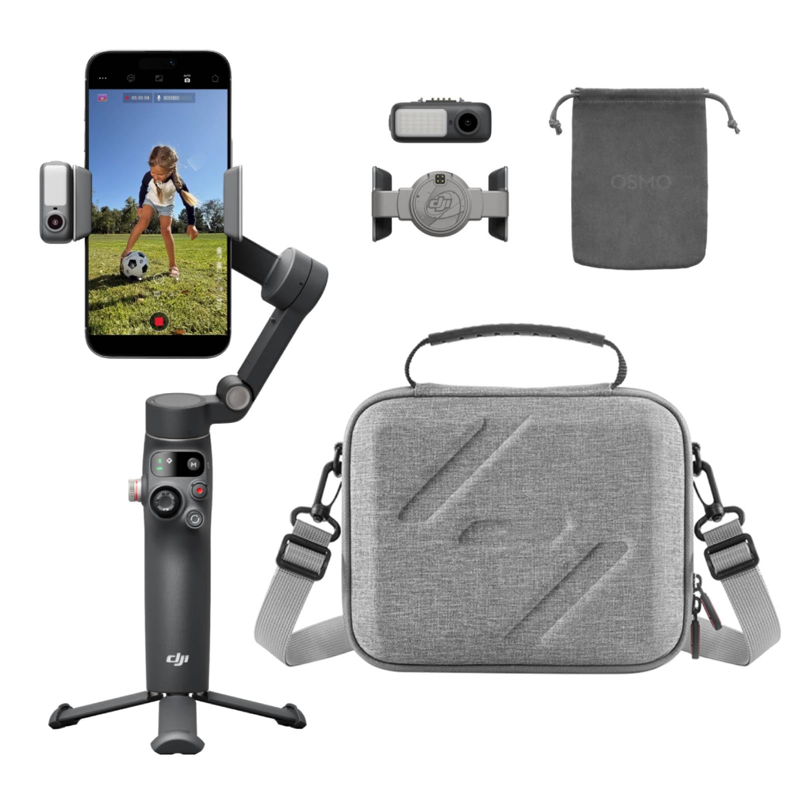 新品 DJI Osmo Mobile 8 スマートフォン用ジンバルスタビライザー Amazon.co.jp: DJI Osmo Mobile 8 バンドル、携帯電話用ジンバル