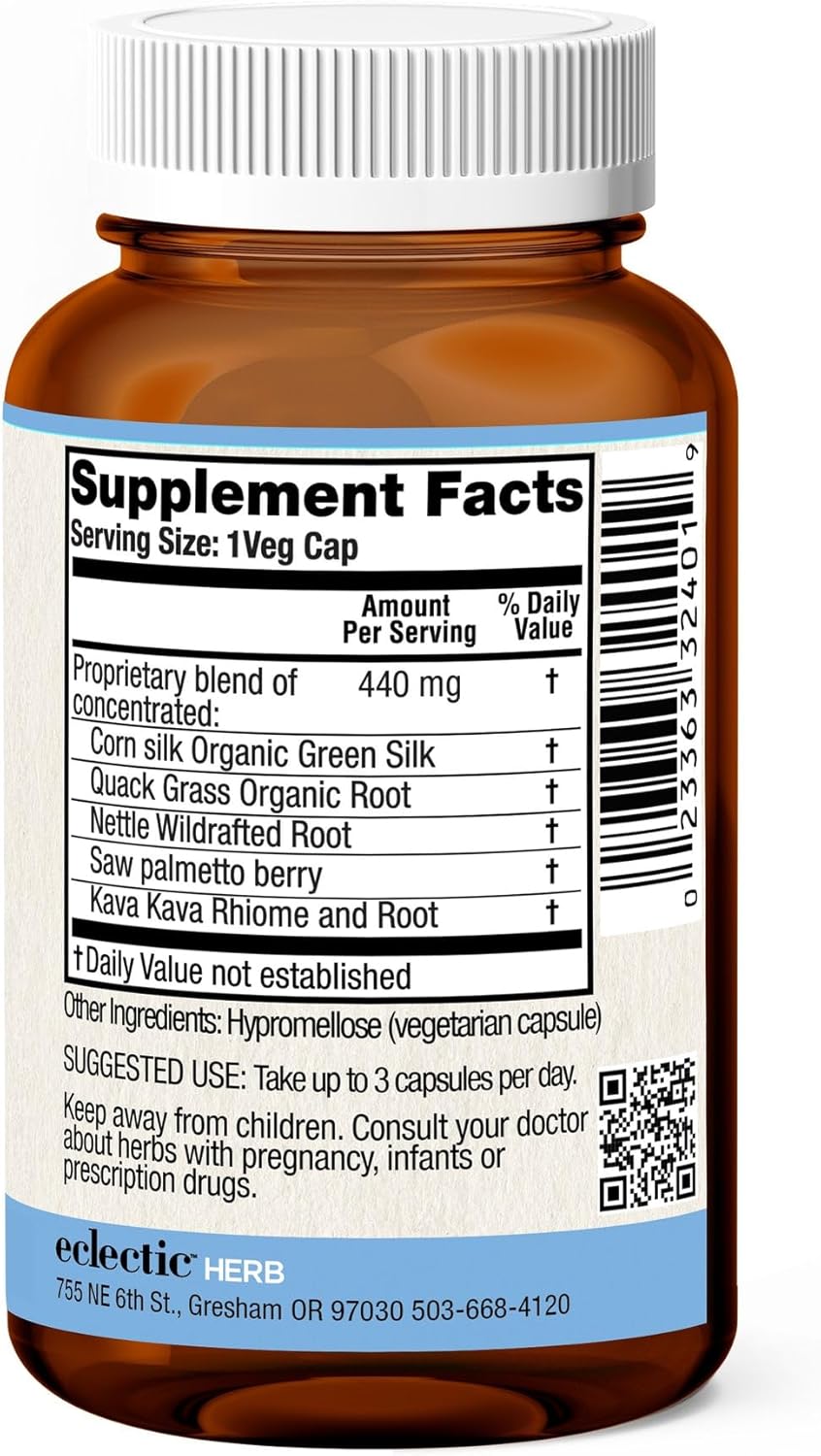 Eclectic Institute Raw Fresh Freeze-Dried Prostate Support | 45 CT