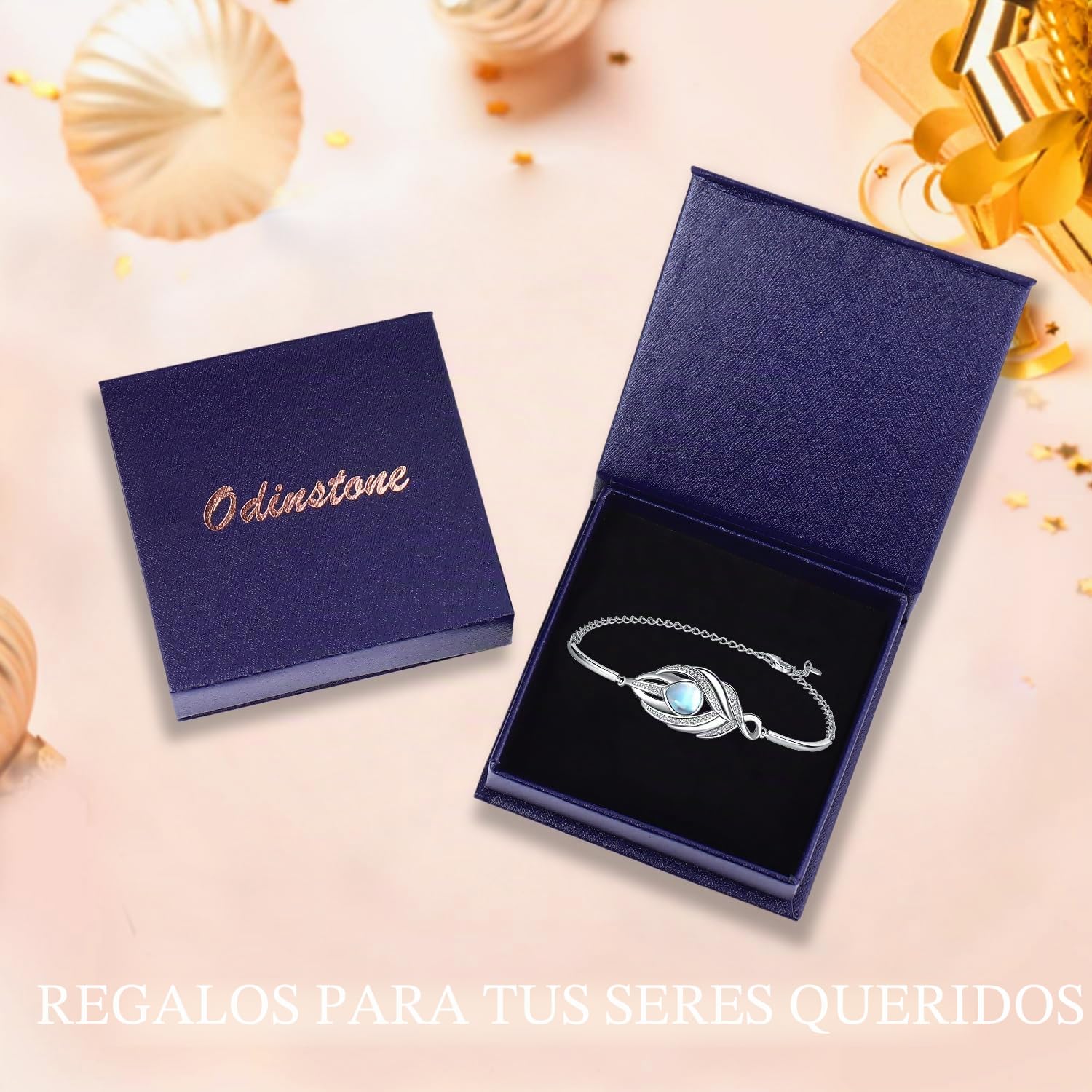 Pulseras Plata Mujer 925 conárbol de la vida, Pulsera Ajustable Joyería Para Mujer, Regalos Originales Para Mujer, Regalo ​para Madre Novia y Esposa Navidad Cumpleaños