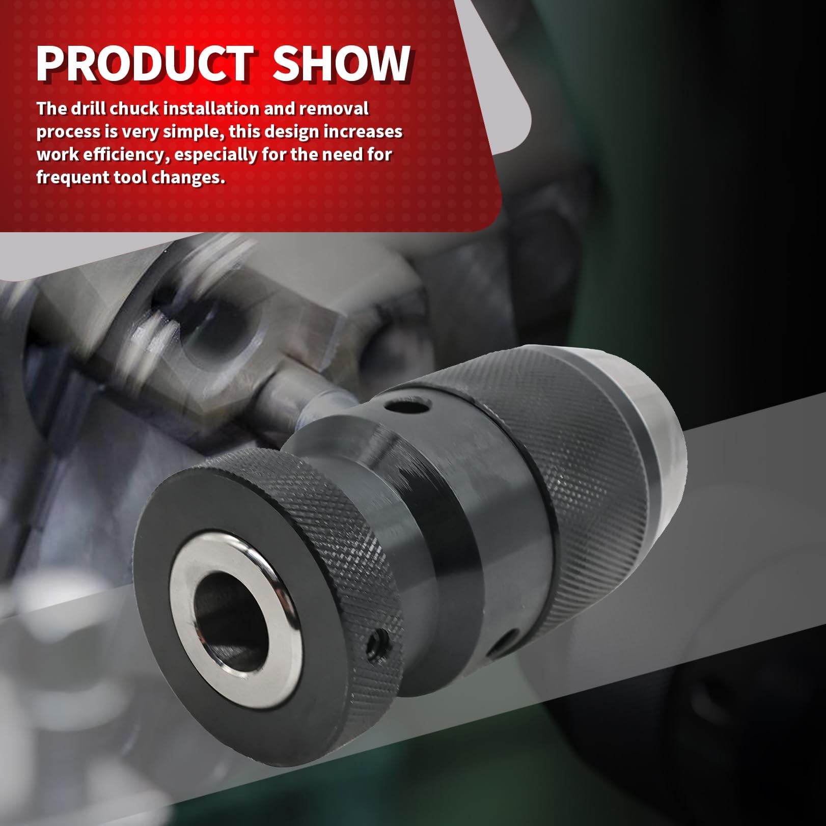 Nakkaa Drill Chuck - MT2 Shank 1/32"-5/8" -4