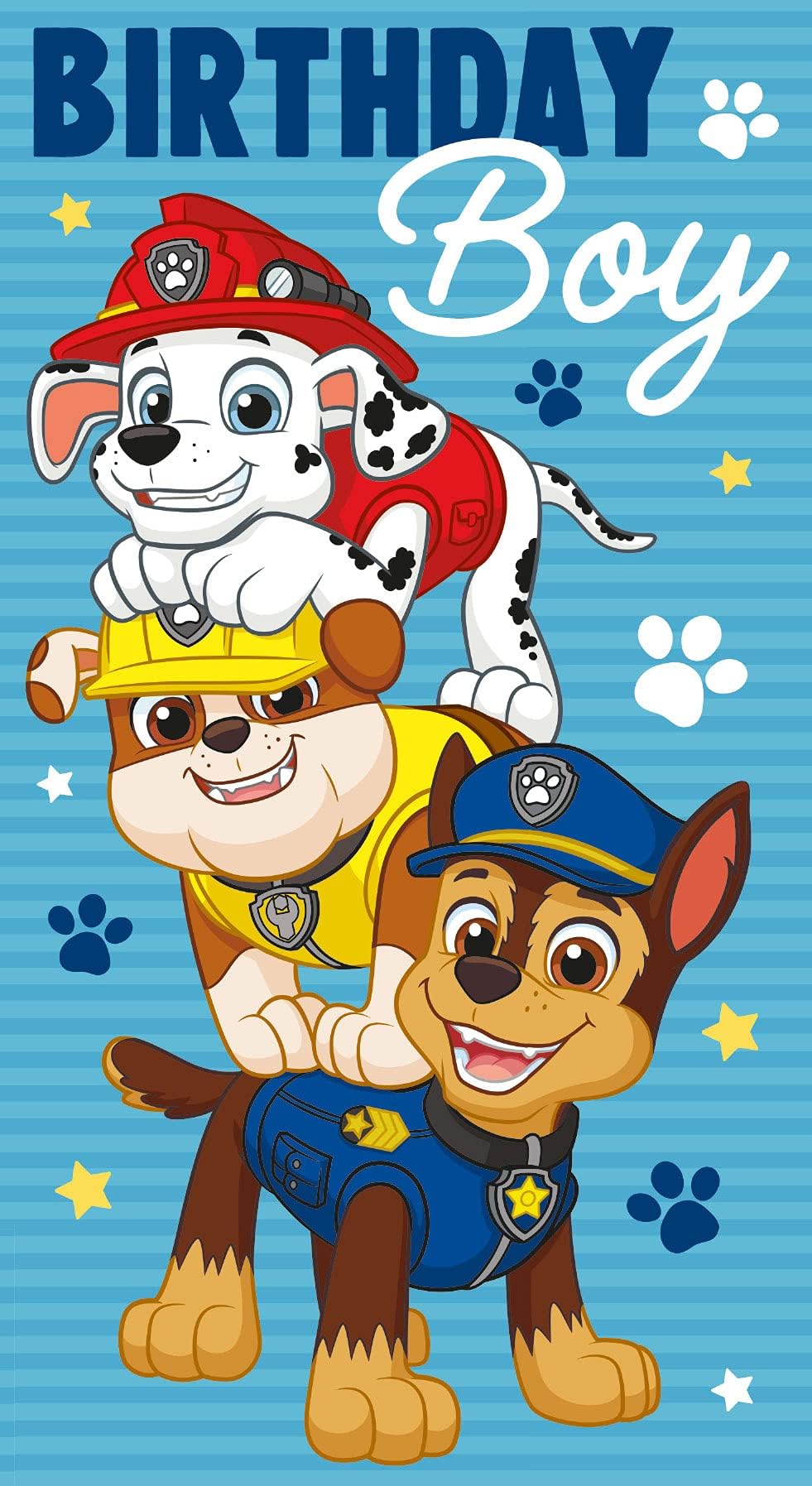 Paw Patrol Let's Roll for The Best Birthday Ever Greeting Card