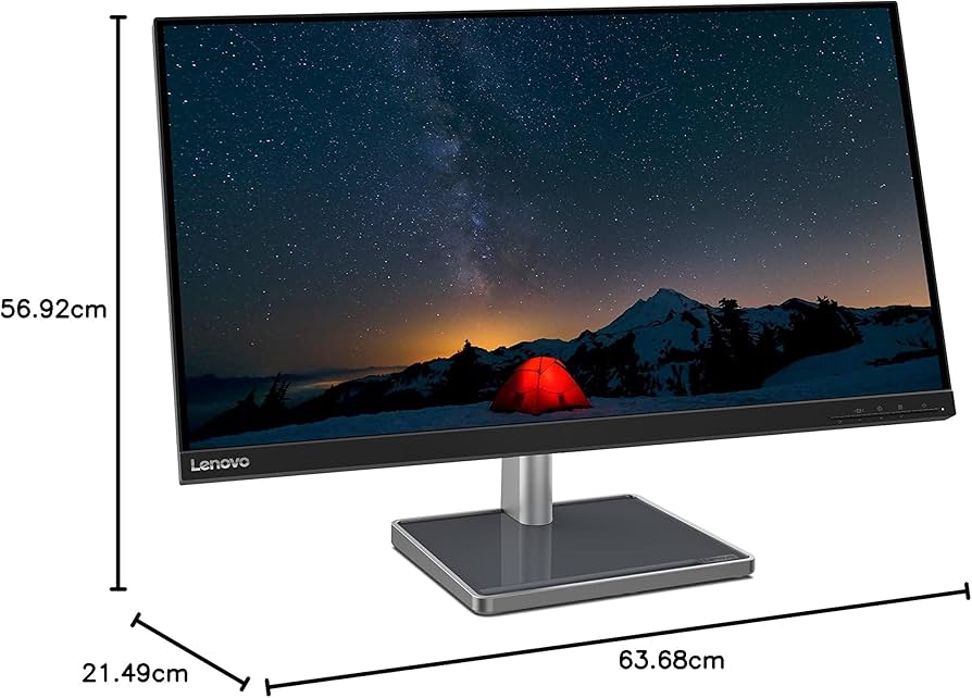 Lenovo L28u-35 28 Inch PC Monitor | 4K Ultra HD, 2160p, 60Hz, 6ms