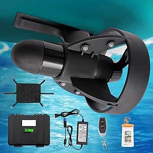 Elektrofinne Für Surfboards - Akku Motor Für SUP & Paddleboards Bis 12V, Geschwindigkeit 4-5 Km/h