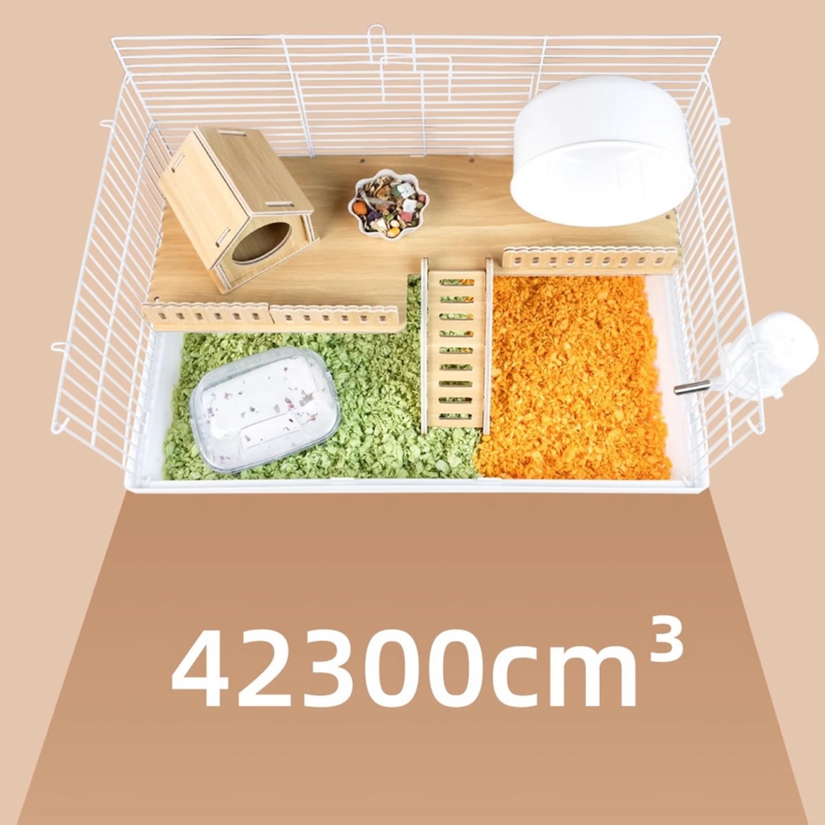 Amazon | ハムスターケージ 小動物ケージ ハムスターハウス 大きい