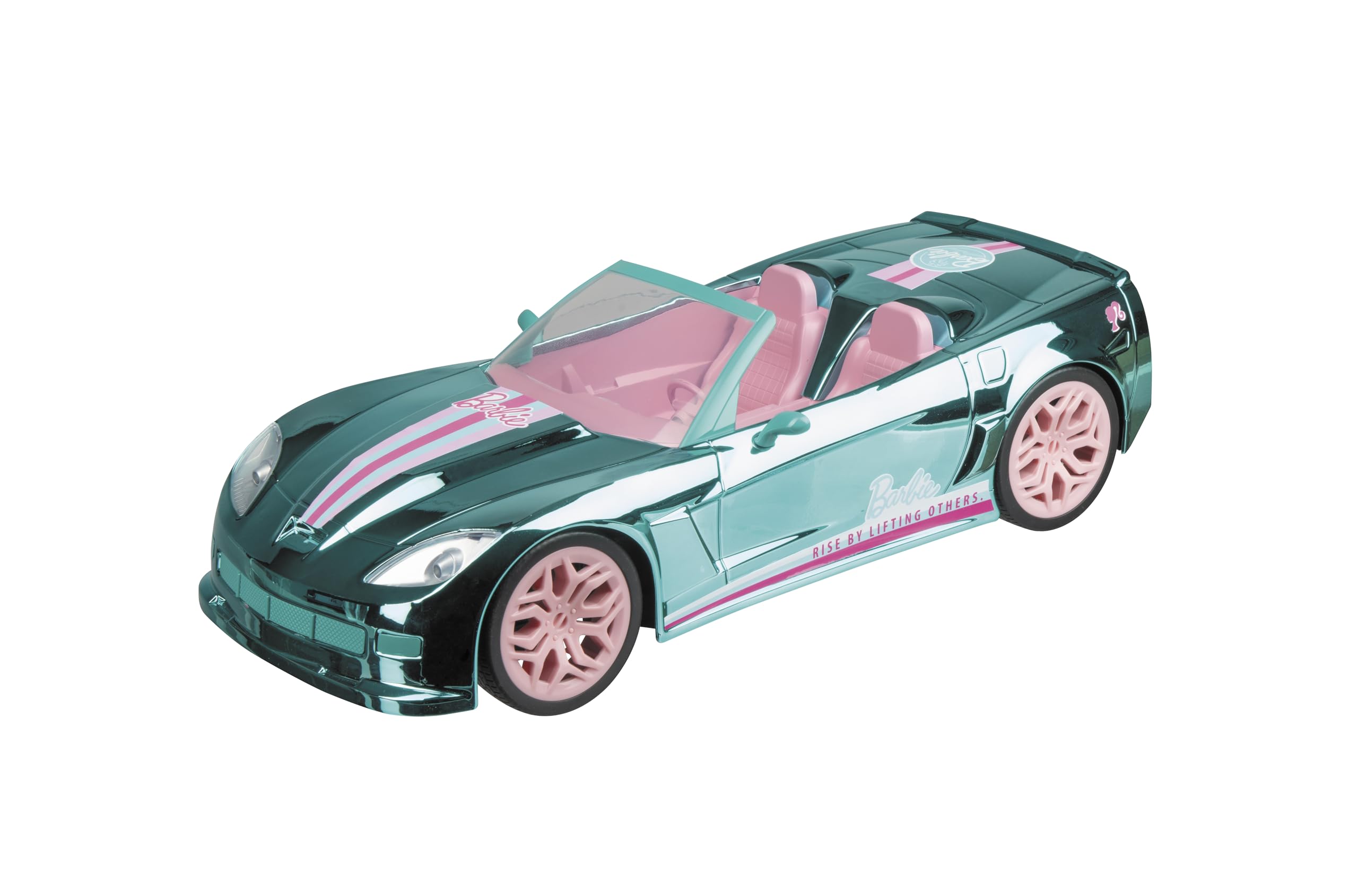 Mondo Motors - BARBIE DREAM CAR 65TH AnniverSARY - 2,4 GHz, model zdalnie sterowany w skali 1:14, świecące reflektory - 63811