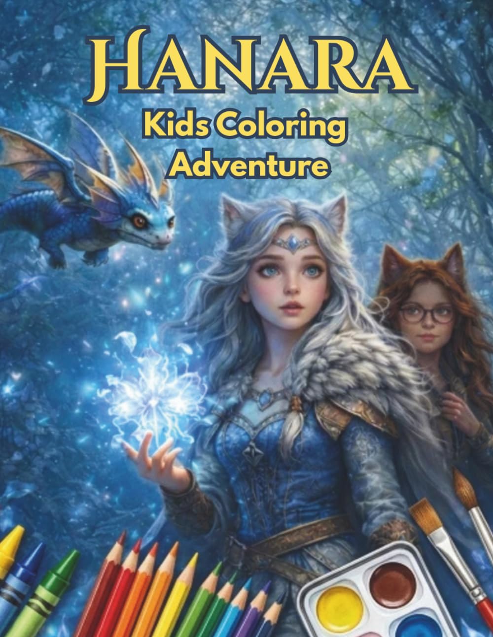 Hanara Kids Coloring Adventure: Color the world of Eldenvale and join the adventure